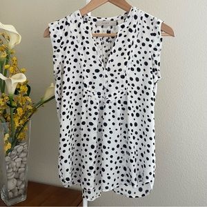 LOFT Sleeveless Blouse Size XSP